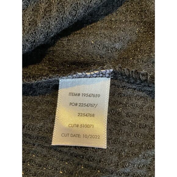 Torrid Rolling Stones Long Sleeve Crop Top Waffle Knit Size 1 - Picture 6 of 6